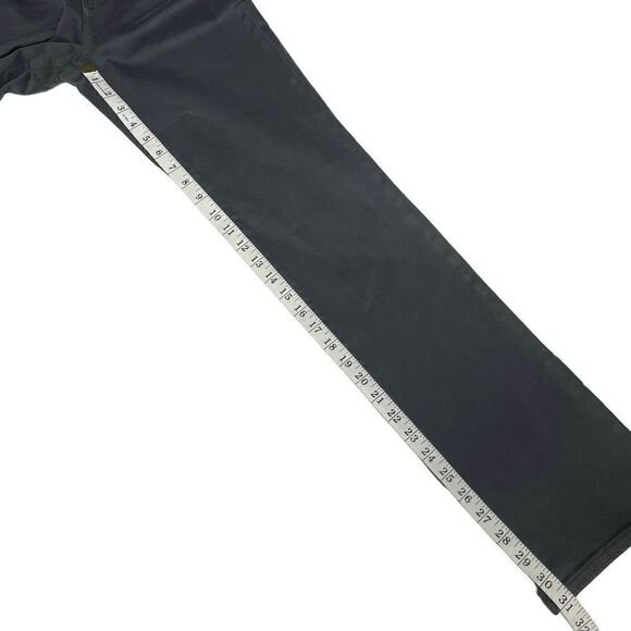 NYDJ Marilyn Straight Grey Zip Fly Button Closure 5 Pocket Lift Tuck Tech Size 0 - Picture 8 of 13